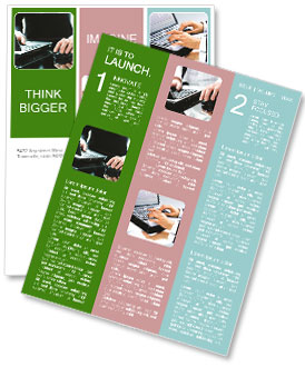 İşadamı Bilgisayar Çalışma Haber yayını