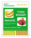 High in Nutritions Bananas Flyer Template