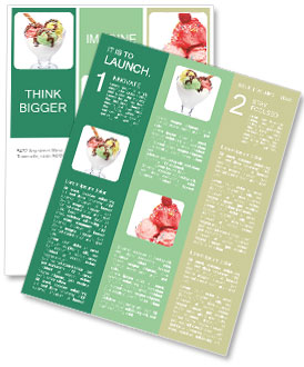 Tasty Ice Cream Newsletter Template