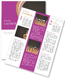 Social Network Icons: Happy Finger Smileys With Chat Signs And Speech Bubbles Newsletter Template