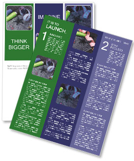 Star Patch on Jeans Newsletter Template