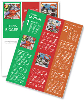 Pattern and Threads for Sewing Newsletter Template