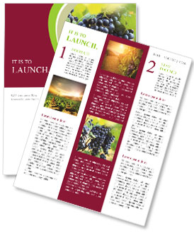 Grape Varieties For Red Wine Production Newsletter Template