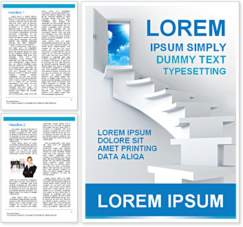 Stairway to Sky Word Template