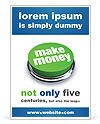 Make Money Button Ad Template