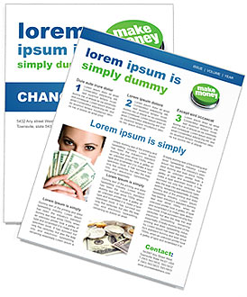 Make Money Button Newsletter Template