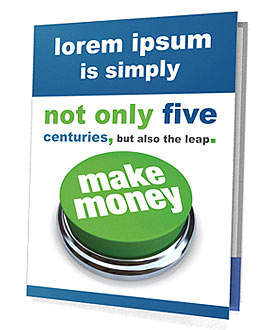 Make Money Button Presentation Folder