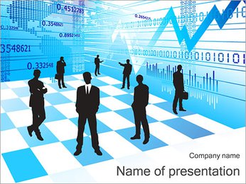Finance Abstract Diagram PowerPoint Template