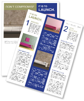 White Couch Newsletter Template