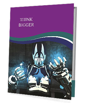 3D Model of Robot Presentation Folder