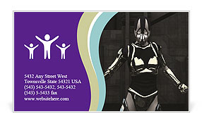 Robot Intelligence Business Card Template