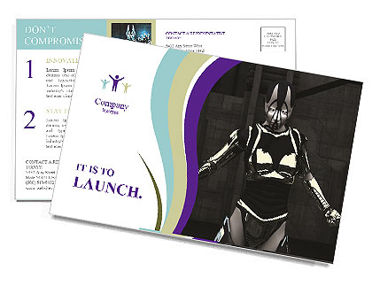 Robot Intelligence Postcard Template