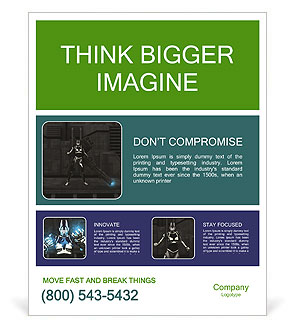 Smart Robot Poster Template