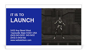 Smart Cyber Business Card Template