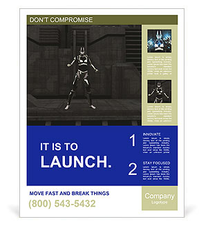 Smart Cyber Poster Template