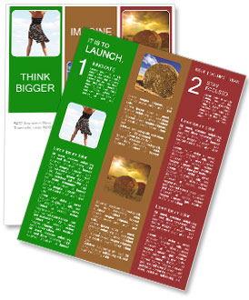 Woman Enjoys Cool Breeze Newsletter Template