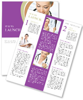 Medical Consultant Newsletter Template