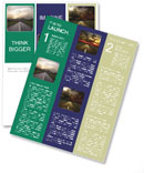 Desolate Country Road Intersects With A Straight Road During A Gloomy Sunset Newsletter Template