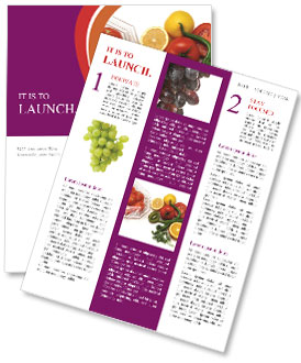 Using Stretch Film To Preserve Food On Dishes Newsletter Template