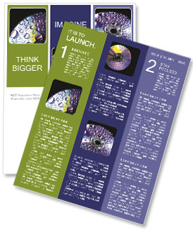 Water Droplet Design On Sparkle Cd Disk Cover Newsletter Template