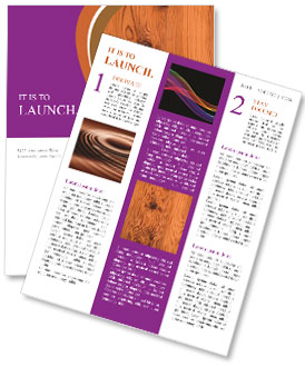 Pine Strip Grain Newsletter Template