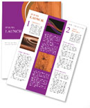 Pine Strip Grain Newsletter Template