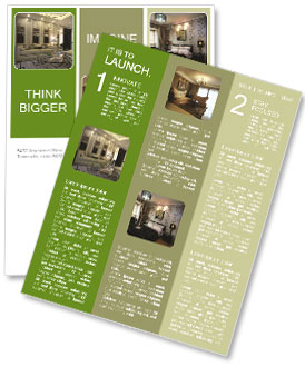 Contemporary Lounge Area Featuring A Comfortable Sofa Newsletter Template