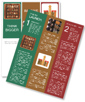 Organize Your Spices With A Spiced Rack Featuring Mini Spice Jars Newsletter Template