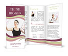 Woman and High Technology Brochure Template