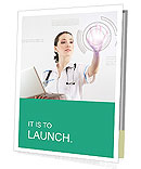 Doctor with Touch Screen Presentation Folder