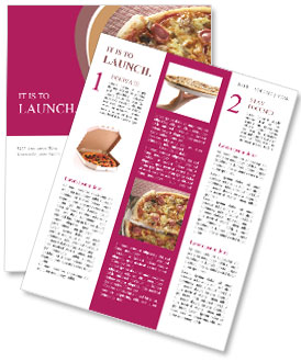 Delicious Pizza Slice Served On A Shovel On Checkered Tablecloth Newsletter Template