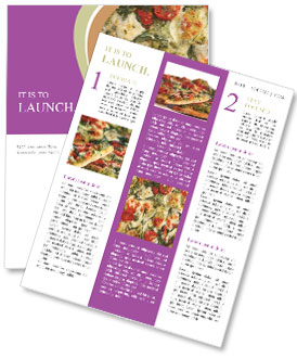 Fresh And Delicious Salami Pizza: Satisfy Your Cravings! Newsletter Template