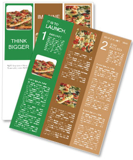 Fresh And Delicious Salami Pizza Recipe Newsletter Template