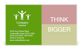 Woman Architect Business Card Template