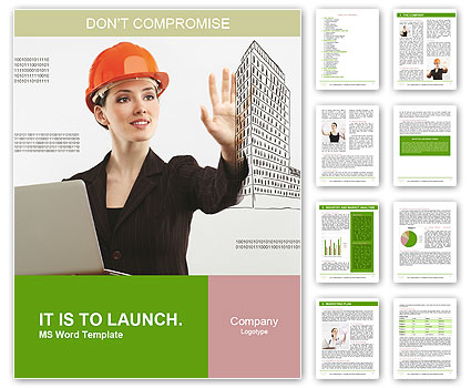 Woman Architect Word Template