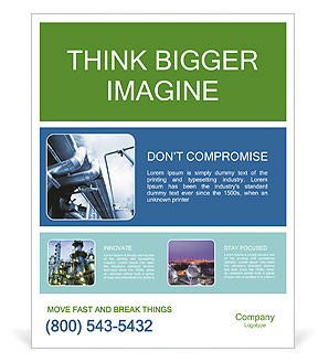 Power Plant Equipment: Pipes, Tubes, Cables, And More Poster Template