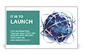 Exploring The Global Travel Metaphor Of International Air Transportation Business Card Template