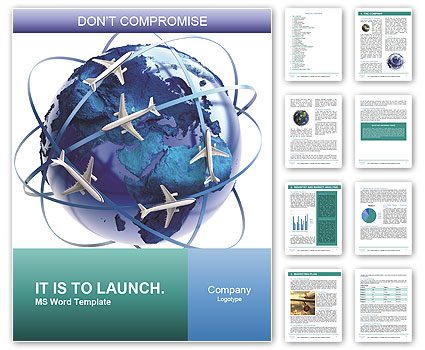 Exploring The Global Travel Metaphor Of International Air Transportation Word Template