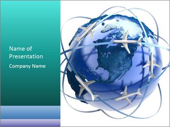 Air Travel PowerPoint Template