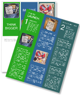 Message for Father Newsletter Template