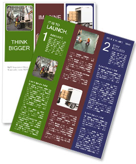 Operátor vysokozdvižného vozíku ve službě Newsletter