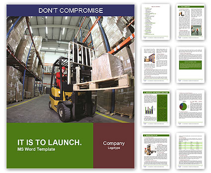 Warehouse Forklift Operator On Duty Word Template