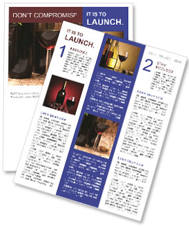 Tips For Building And Maintaining A Functional Wine Cellar Newsletter Template
