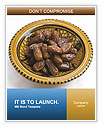 Moroccan Bowl Filled With Freshly Ripped Dates: A Sweet Delight Word Template