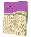 Macro Photograph Of Knitted Textile Material Presentation Folder