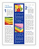 Pile of Colorful Pilows Newsletter Template