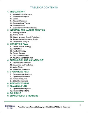 3D Planet with Green Cabel Word Template - Page 2