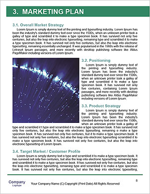 3D Planet with Green Cabel Word Template - Page 8