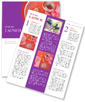 Essential Sewing Supplies: Needles, Threads, Scissors, Ribbons, And Measuring Tape Newsletter Template