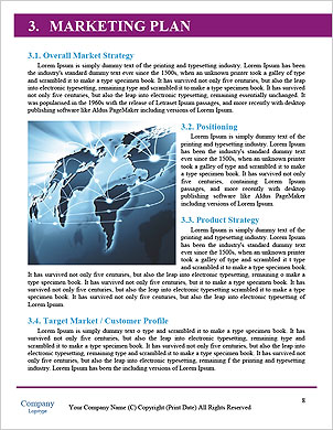 Global Business Connections Word Template - Page 8